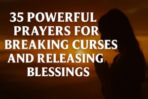 Read more about the article 35 Powerful Prayer for breaking curses and releasing blessings.