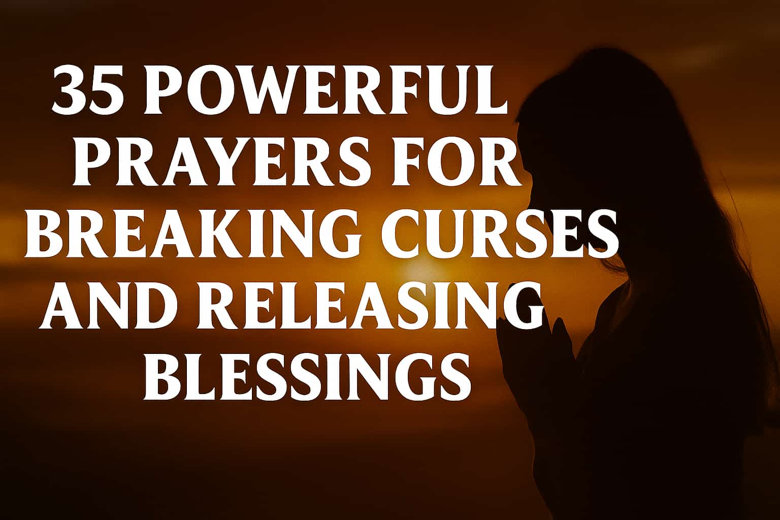 Read more about the article 35 Powerful Prayer for breaking curses and releasing blessings.