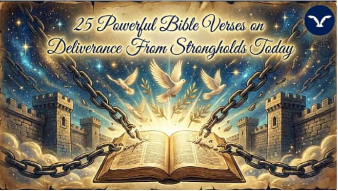Read more about the article 25 Powerful Bible Verses on Deliverance From Strongholds Today