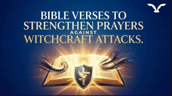 Bible Verses to Strengthen Prayers Against Witchcraft Attacks