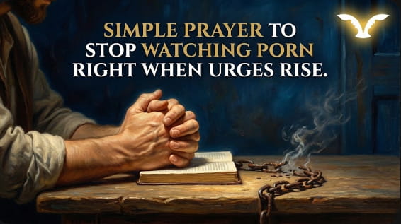 Read more about the article Simple Prayer to Stop Watching Porn Right When Urges Rise
